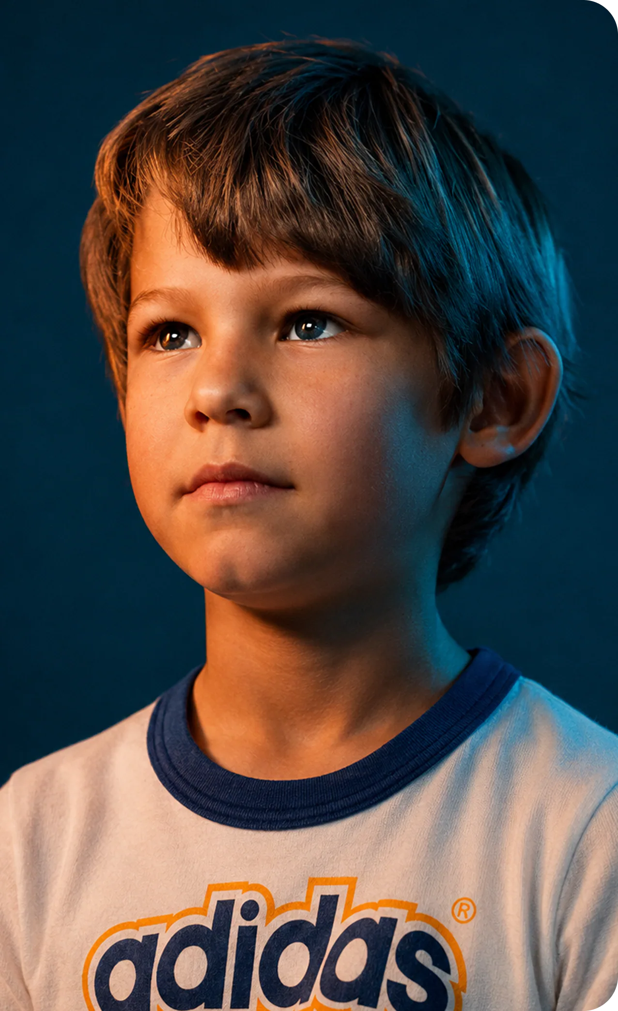 Shaun Scholtz as a child