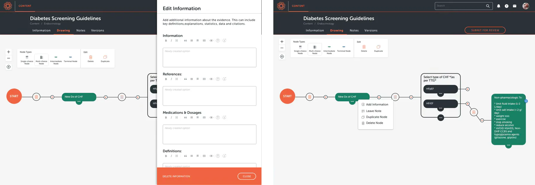 CMS Mockups