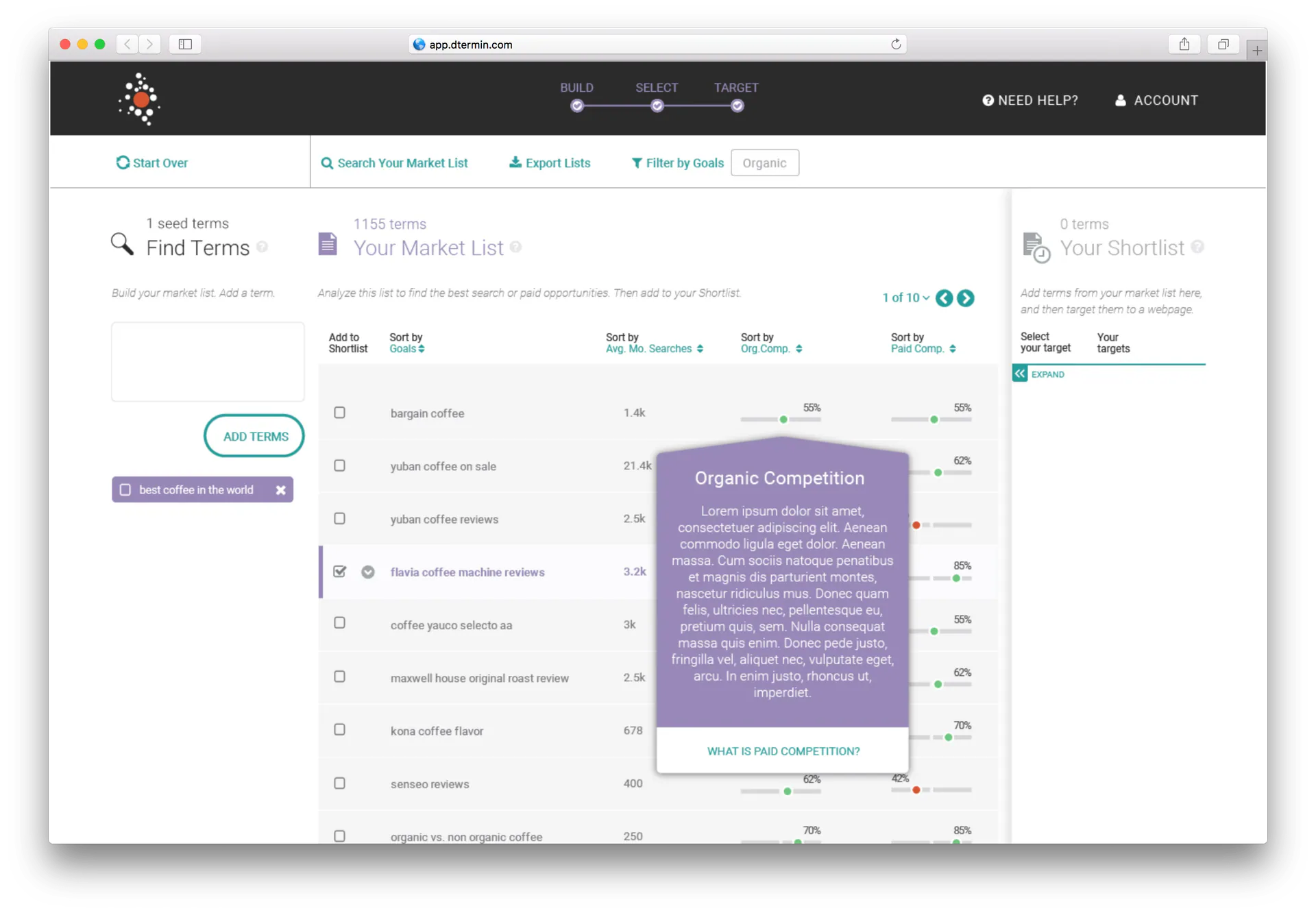 Final UI design